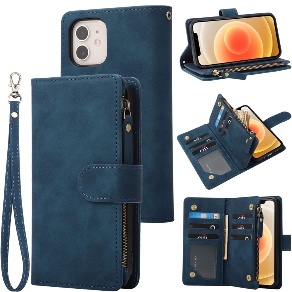 Wallet Case Compatible with iPhone 12/12 Pro (6.1 inch)
